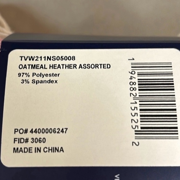 New Tommy Hilfiger Socks Women’s 6 Pair Multicolor Cushion No Show Activewear - Picture 10 of 14